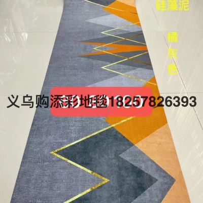 Corridor Aisle Abstract Style Carpet Non-Slip Carpet 0.6 × 15M