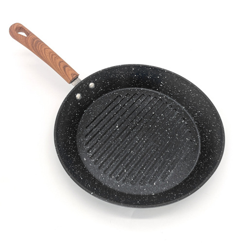 Factory Direct Supply Pan Steak Frying Pan Household Non-Stick Pan Induction Cooker Gas Stove Pan Wholesale Customization