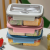 Plastic Divided Lunch Box Female Office Worker Microwaveable Heated Bento Box Fat-Reducing Lunch Box with Lunch Box