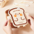 Bread Lunch Box Lunch Box Cute Microwave Oven Heating Office Office Fruit Tableware Cartoon Lunch Box Canteen