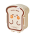 Bread Lunch Box Lunch Box Cute Microwave Oven Heating Office Office Fruit Tableware Cartoon Lunch Box Canteen