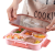 Amazon Office Worker Food Fruit Bento Box Square with Lunch Box Microwave Oven Heating Refrigerator Lunch Box