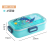 Convenient Creative Lunch Box Microwaveable Compartment Japanese and Korean Lunch Box Crisper Lunch Box with Tableware