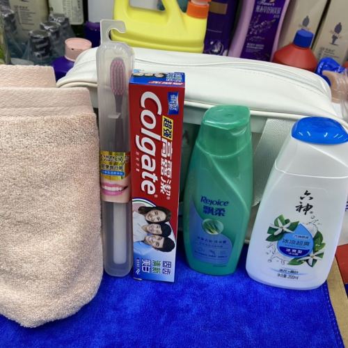 toothpaste/toothbrush set shampoo shower gel suit towel 5-piece set travel set company welfare set
