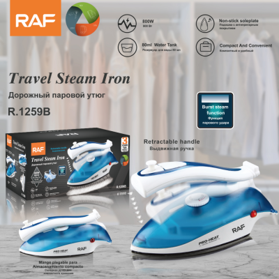 Household Steam and Dry Iron Handheld Mini Electric Iron Small Portable Ironing Clothes Pressing Machines R.1259