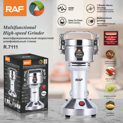 RAF European Cross-Border Home Use and Commercial Use Mill Electric Dry Grinding Machine Cereals Medicinal Coffee Grinder