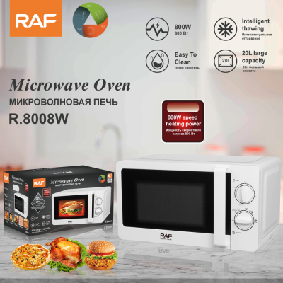 European Standard Microwave Oven Home Office Quick Light Wave Turntable Microwave Oven Visual Heating Microwave Oven 20L