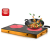 European-Style Double-Eye Stir-Fry Energy-Saving Stove High-Power Double Burner Electric Ceramic Stove Household Multi-Function Light Wave Induction Cooker 3500W