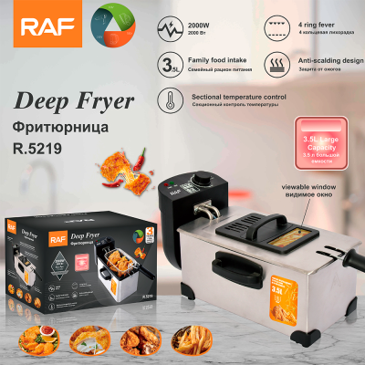 Deep Frying Pan Household Small Deep Frying Pan Electric Fryer Commercial Fryer Chips Machine Stall Fryer Constant Temperature