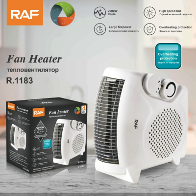 RAF European Cross-Border Household Heater Warm Air Blower Electric Heating Fan Small Office Desktop Warm Air Blower