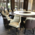 Five-Star Hotel Box Solid Wood Electric Dining Table and Chair Club Light Luxury Solid Wood Bentley Chair Direct Sales