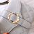 New Shape-Fixed Bag 2023 Trendy Texture Crossbody Bag Advanced Retro Plaid Handbag Fashion All-Match Single Wine God