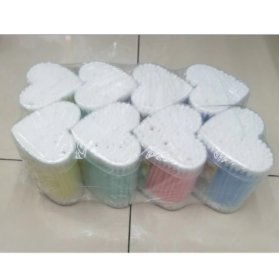 Cotton Swab Plastic Color Sticks