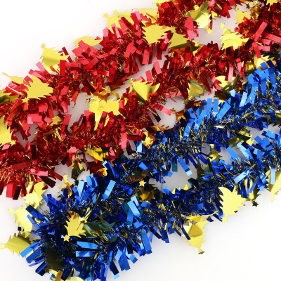 Wool Tops Garland Color Bar Birthday Party Decoration School Class Classroom Christmas Decoration Supplies Wholesale