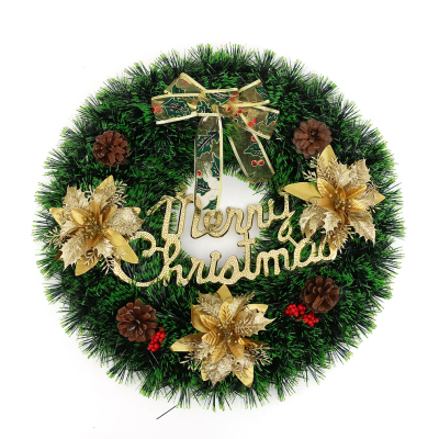 Christmas Decoration Supplies Artificial Flower Christmas Garland Store Christmas Decoration Christmas Holiday Pendant Wholesale