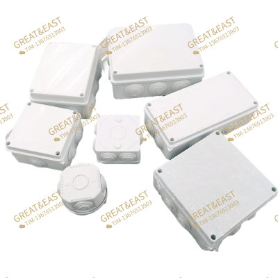 Plastic Waterproof Junction Box Electrical Products