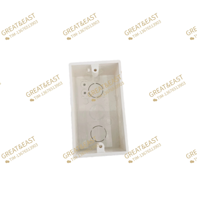 Electrical Products Rectangular Junction Box Wall Cassette Electric Wire Box Pvc3 * 6