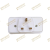 Electrical Products British One to Two Power Strip Conversion Plug