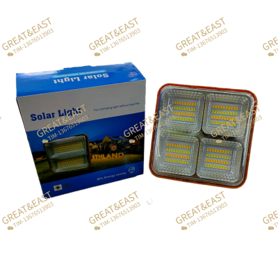New Energy Products Solar Light D06 Small Four Grid Portable Lamp