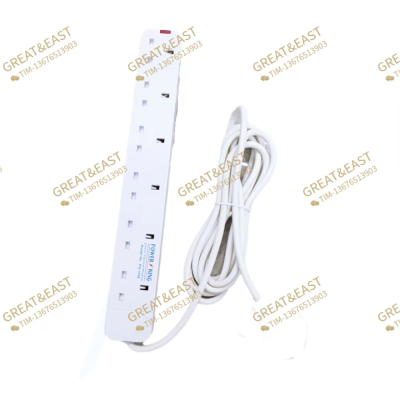 Electrical Products British Multi-Functional Six-Digit Power Strip