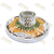 Electrical Products Silver Yellow Leaf Plastic Lamp Holder Ceramic Core