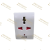 Electrical & Electronics White European-Style Conversion Plug European-Style Multi-Function Conversion Plug