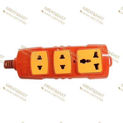 Electrical Products Italian Power Strip 7-Hole Wiring Power Strip Extension Socket
