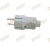 European-Style Gray 15A Power Plug for Electrical Products