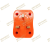 Electrical Products American-Style Multi-Functional Orange-White Plug