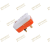 Electrical Products American-Style Multi-Functional Orange-White Plug