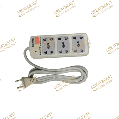 High-Power Socket 5 M Jack Multi-Function Power Strip Patch Panel Wired Socket