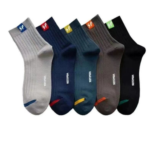 spring and autumn men‘s women‘s mid-calf length sock stockings ankle socks bunching socks no show socks foot sock leftover stock socks
