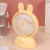 Xinnuo Fan Cartoon Rabbit Desktop Fan Usb Rechargeable Small Fan