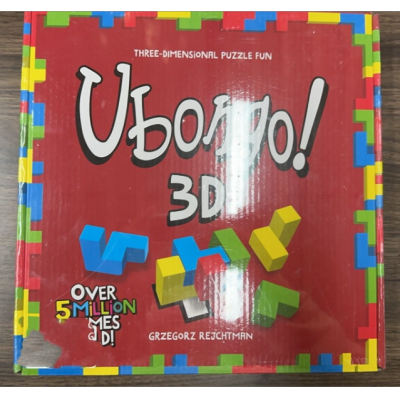 English Ubongo! 3D Building Blocks Game