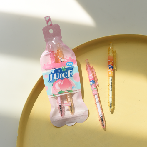 晨兮文具宝特瓶按动中性笔ins按动笔高颜值学生刷题考试学习黑笔