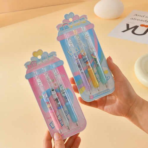晨兮文具标记高光卡通可爱手账专用闪粉亮晶晶标记学生用闪光笔