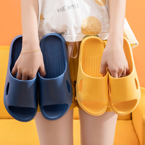 wholesale slippers women‘s summer thick bottom sandals mute soft bottom indoor home slippers men‘s summer deodorant home slippers