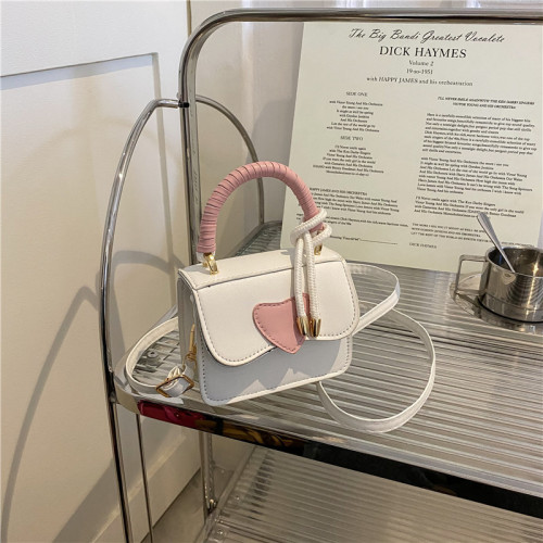 love mini bag for women summer 2022 new advanced texture handbag niche popular crossbody small square bag