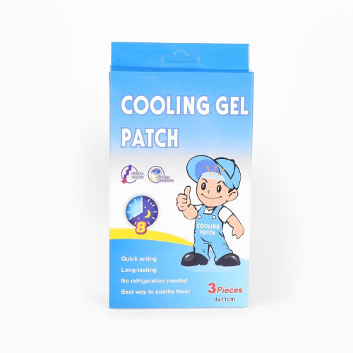 专供出口 COOLING GEL PATCH退热贴退烧贴冰冰贴降温贴 外贸出口盒装冰凉贴