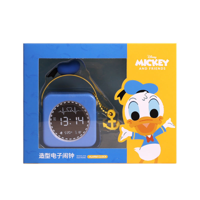 Disney Disney Dm241001 Series Student Intelligent Black Technology Good-looking Creative Modeling Electronic Alarm Clock