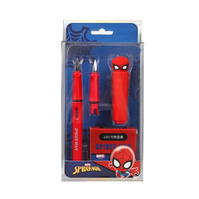 Disney E0307a1/A2 Marvel Elementary School Students Can Replace Ink Sac EF/F Tip Silicone Cap of a Pen Pen