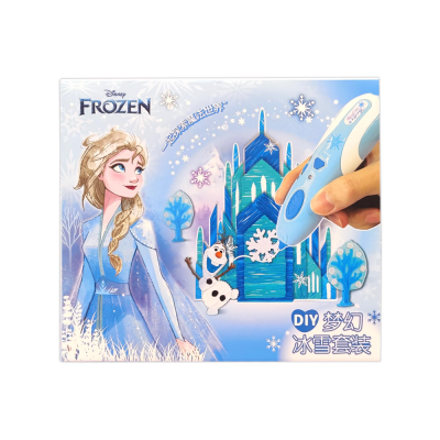 Disney Disney Dm21634f/M Children's Cartoon Cute Charging Ice and Snow Mickey 3D Printing Pen Set