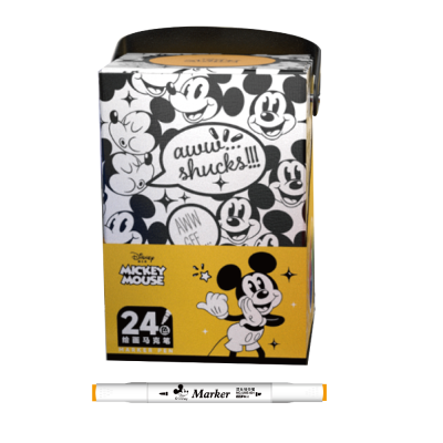 Disney Disney Dm24201/Dm24202/Dm24203 Primary School Student Mickey 24/36/48 Color Marker Pen