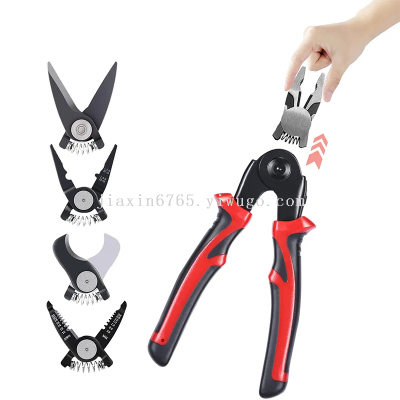 5-in-1 Multifunctional Wire Crimper Cable Cutter Automatic Wire Stripper Stripping Tool