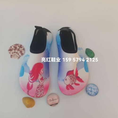 new children‘s swimming shoes diving outdoor barefoot beach shoes soft sole upstream shoes barefoot snorkeling wading fitness shoes