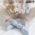 Coral Fleece Autumn and Winter New with Embroidery Lint-Free Internet Celebrity Sleep Women's Socks