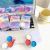 Pp Box 6 Candles DIY Fire Paint Accessories Wax Particles