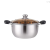 Domestic and Foreign Trade Stainless Steel Pot Set 10 PCs Set Pot Thickened Dual-Sided Stockpot Kitchen Cookware Set