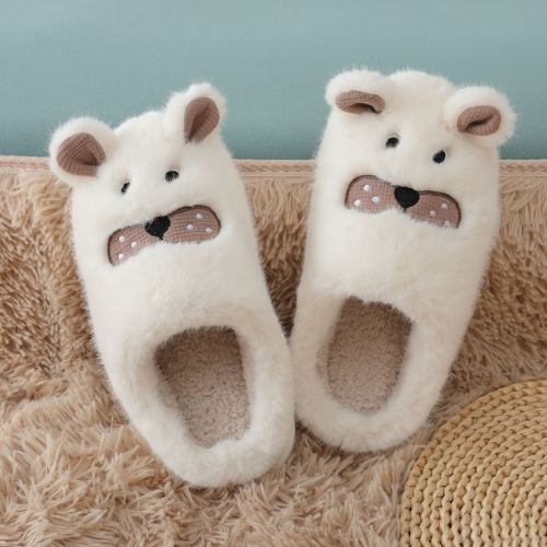2023 Little Mole Winter Cotton Slippers Fashionable and Tasteful Simple but Not Simple Offline Hot