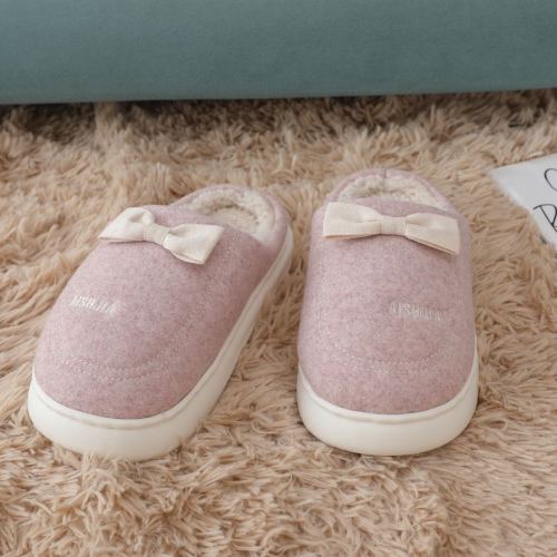 2023 Woolen Winter Cotton Slippers Fashionable and Tasteful Simple but Not Simple Offline Popular